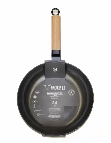 Wayu Sartén Iron Cast 24 cm