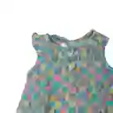 Vestido Bebe Niña Turquesa Pillin 6 M