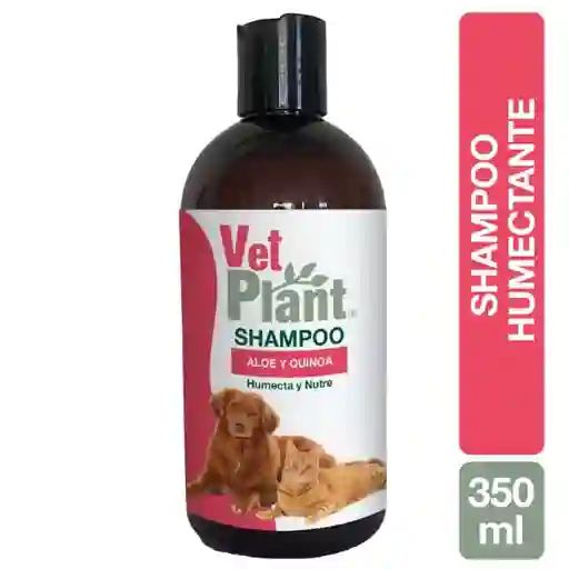 Vetplant Shampoo Mascotas Humecta y Nutra Aloe y Quinoa