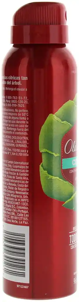 Old Spice Spray Body Citron