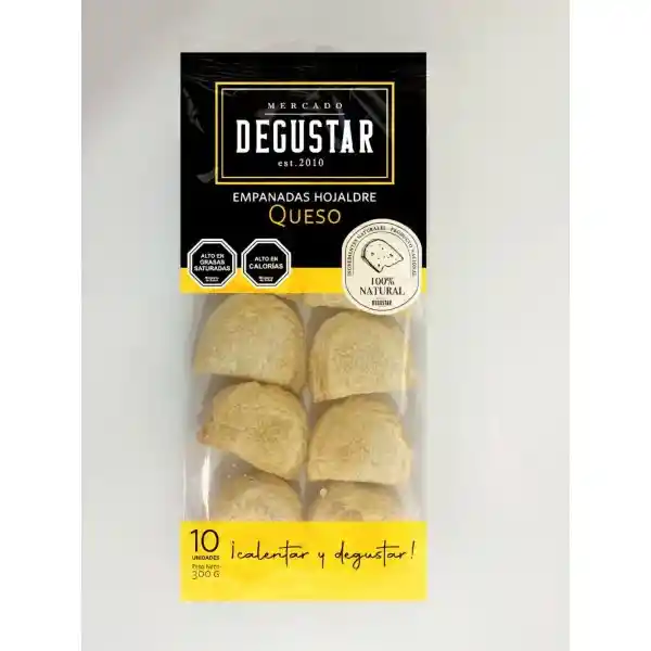 Degustar Empanada Hojaldre Queso