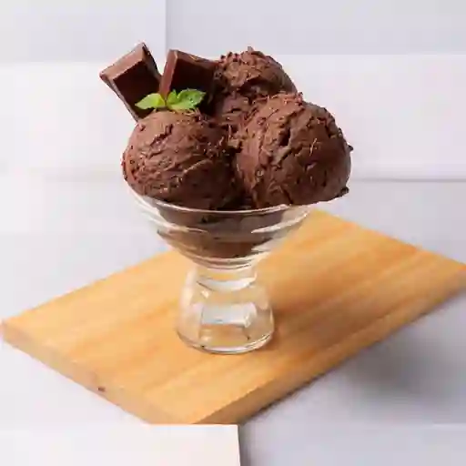 Helado chocolate suizo