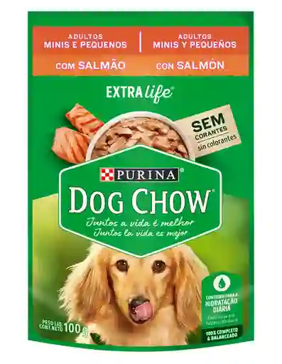 Dog Chow Alimento Húmedo Perro Adulto Razas Pequeñas Salmon 