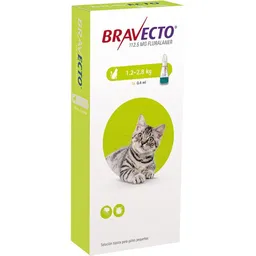 Bravecto Pipeta Gato 1.2 - 2.8kg