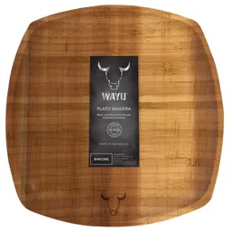 Wayu Plato De Madera