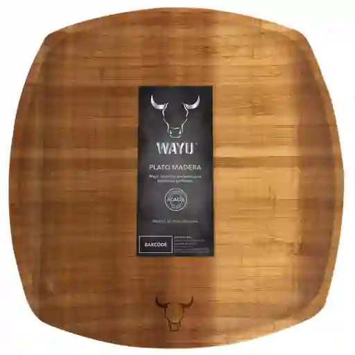 Wayu Plato De Madera