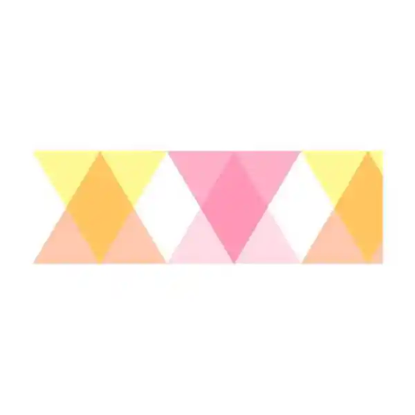 Mt Cinta Adhesiva Tiangle And Diamond Pink