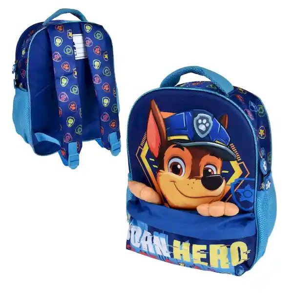 Paw Patrol Mochila Patitas Peluche Chase