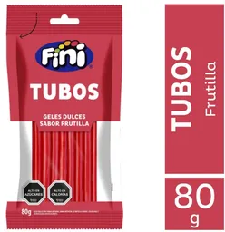 Fini Gomitas en Tubo Sabor a Frutilla