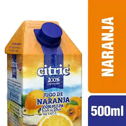 Citric Jugo Sabor a Naranja con Pulpa