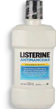 Listerine Enjuague Bucal White Antimancha