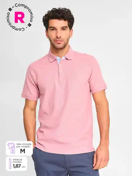 Cacharel Polera Manga Rosado Corta L SS25