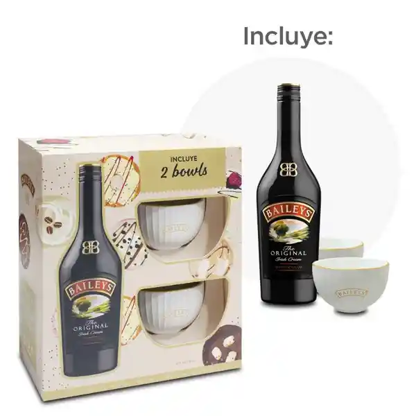 Baileys Pack Original + Pocillos