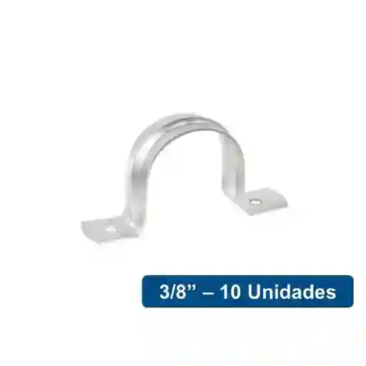 Volteck Abrazadera Omega Metálicas 3/8"