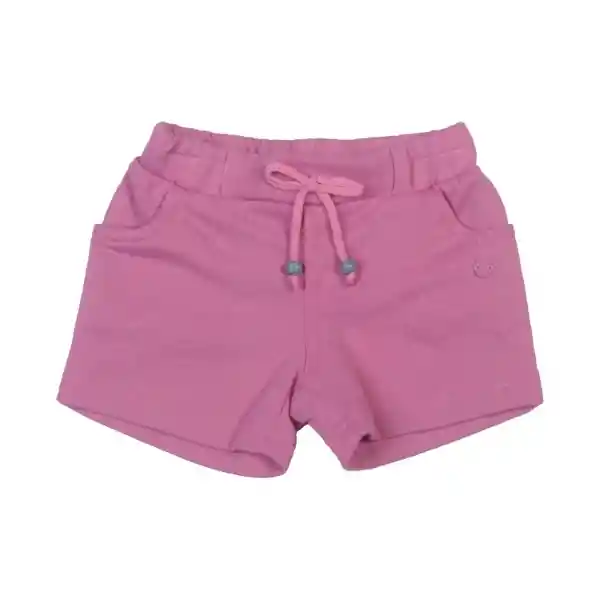 Short Bebe Niña Rosado Pillin 12 M