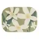 Piso de Baño de Algodón Bordado 70 x 50 cm