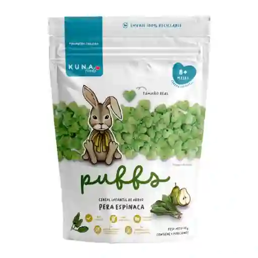 Kuna Foods Puffs Pera Espinaca Familiar