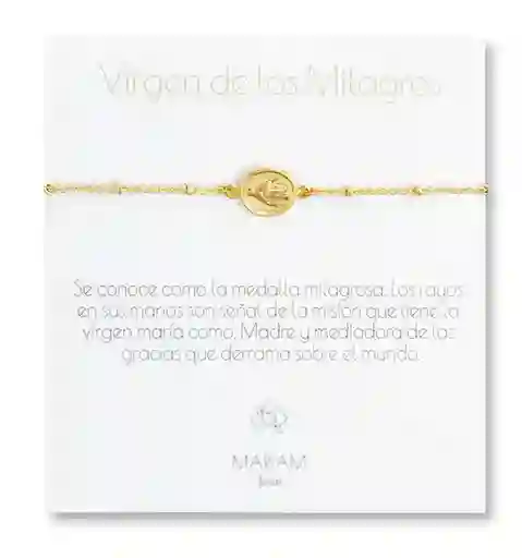 Pulsera Milagrosa Gold