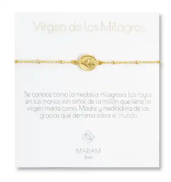 Pulsera Milagrosa Gold