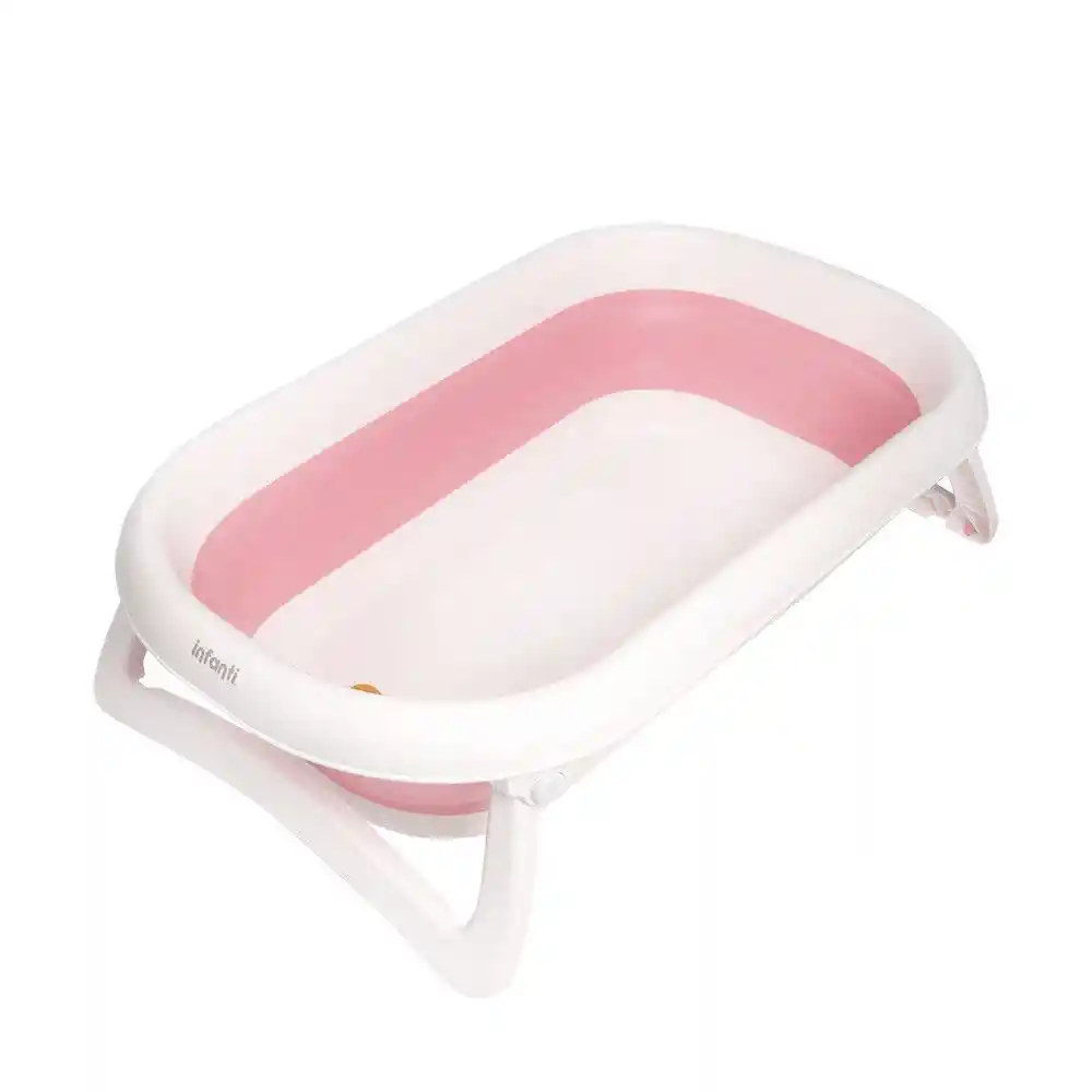 Infantil Bañera Plegable Flexi Rosado