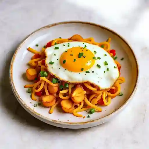 Chorrillana Yakisoba Pollo