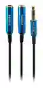 Philips Cable Audio 3.5 Splitter Goma Swa7200c Azul 79PHL7200C