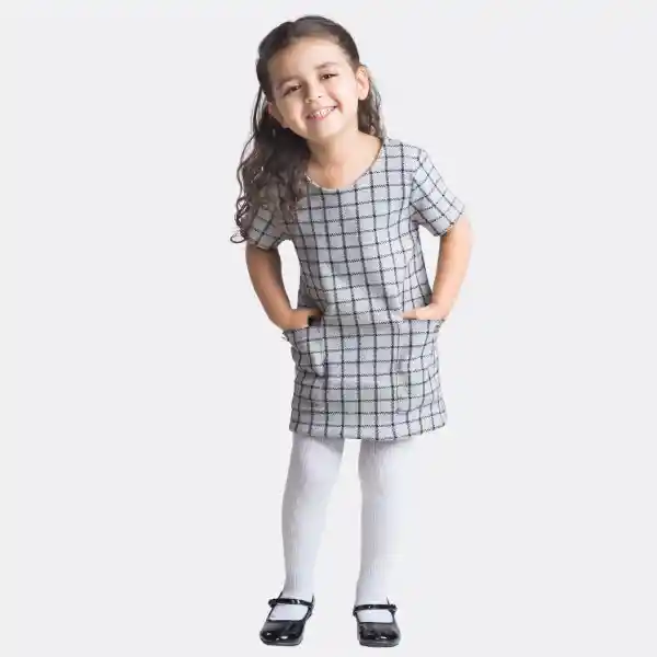 Balerina Algodón Unicolor Gris Melange Caffarena