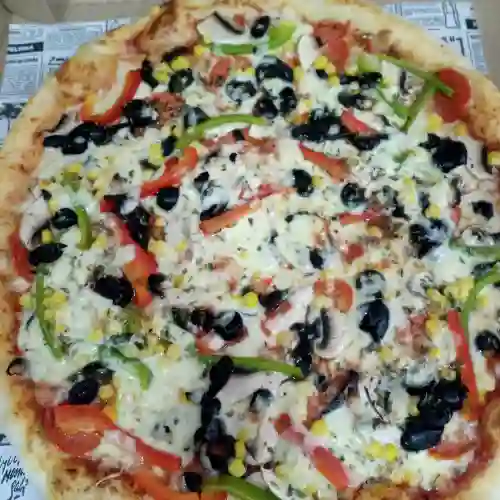 Pizza Familiar Vegetariana