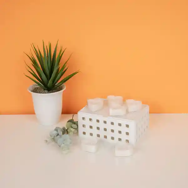 Set Velas Aromáticas Blanco Miniso