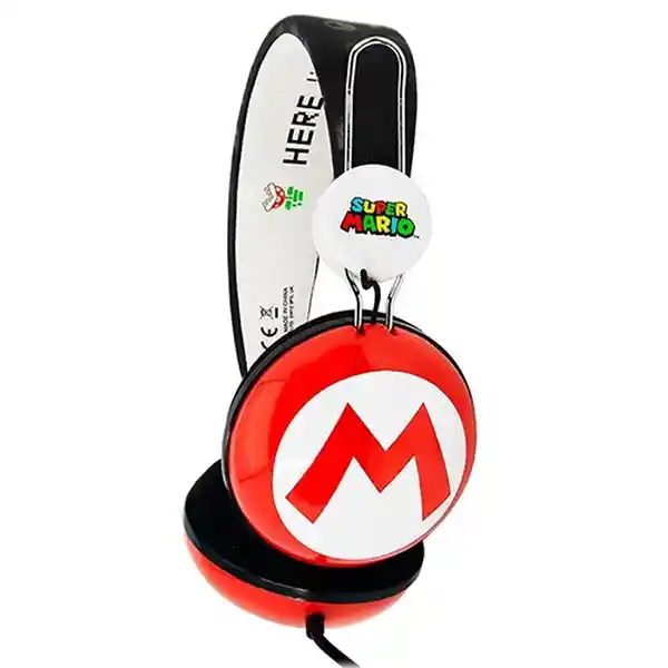 Otl Audífono Over Ear Kids Super Mario Iconic M SM0654