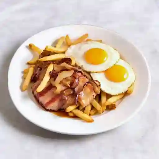 Medallón de Filete a Lo Pobre