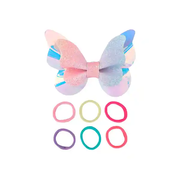 Kit Accesorios Para Cabello Mariposa Miniso