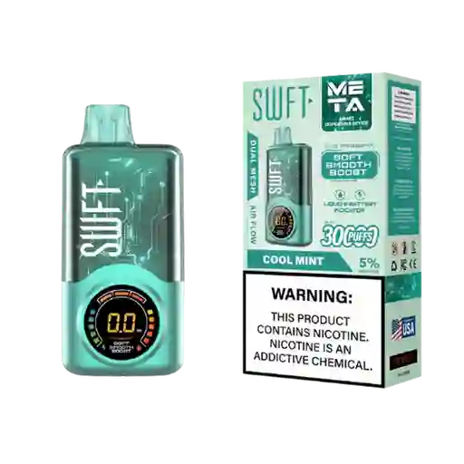 Swft Meta Vapeador Cool Mint 30.000 Puffs