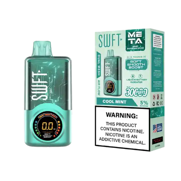 Swft Meta Vapeador Cool Mint 30.000 Puffs