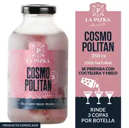 La Pizca Cóctel Natural Cosmopolitan 350 cc
