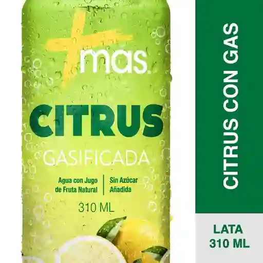 Mas Citrus Agua Con Jugo de Fruta Natural Sin Azúcar