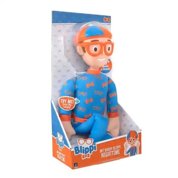 Blippi Muñeco Interactivo Hora de Dormir