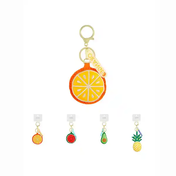 Llavero Colores Mixtos Fruit Series Miniso