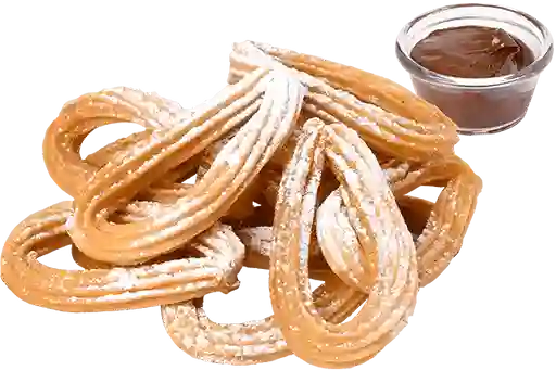 Churros con Nutella (12un)