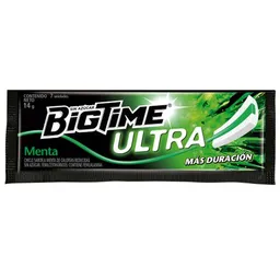 Seven Bigtime Chiclesabor A Menta Sin Azucar