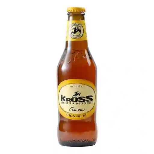 6 Cervezas Kross Golden 5,3° Botellín 330cc