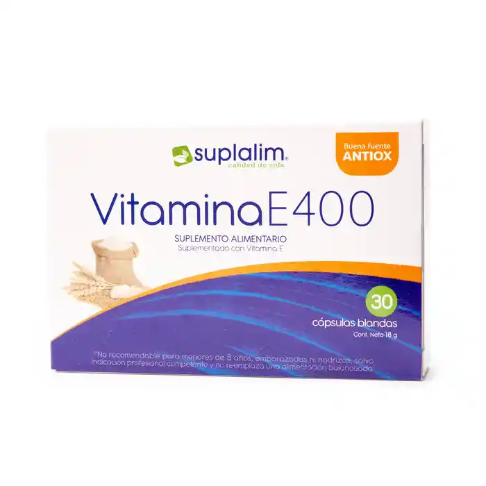 Vitamina E400 30 capsulas blandas