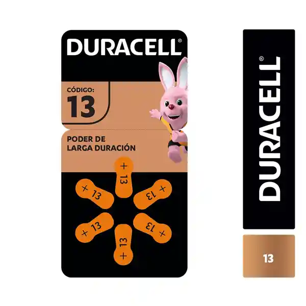 Duracell Pila Código 13