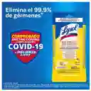 Lysol Toallitas Desinfectantes Poder Cítrico 72 unid.