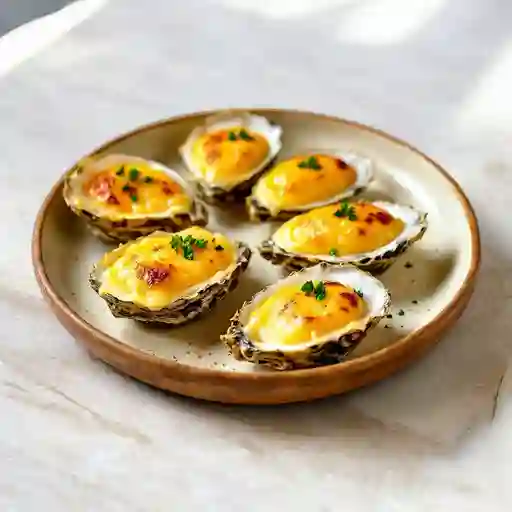 Ostiones A La Parmesana
