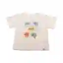 Polera Bebe Niño Blanco Pillin 12 M