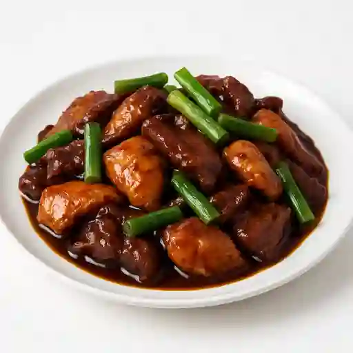 Carne Pollo Mongoliano