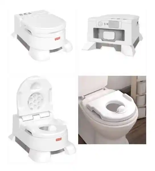 Fisher-Price Bacinica Para Bebés Lujo 4 en 1 Baby Mattel GPN14