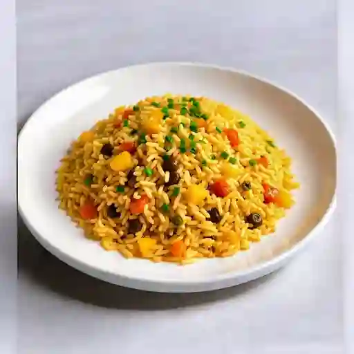 Arroz verdura 4 personas