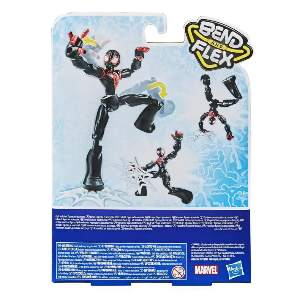 Hasbro Bend And Flex Marvel Spider-man Miles Morales